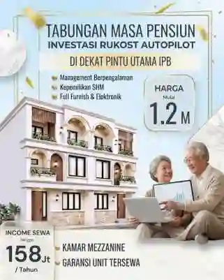 Foto Rukost Ipb 6 Kamar Mezzanine — foto 3